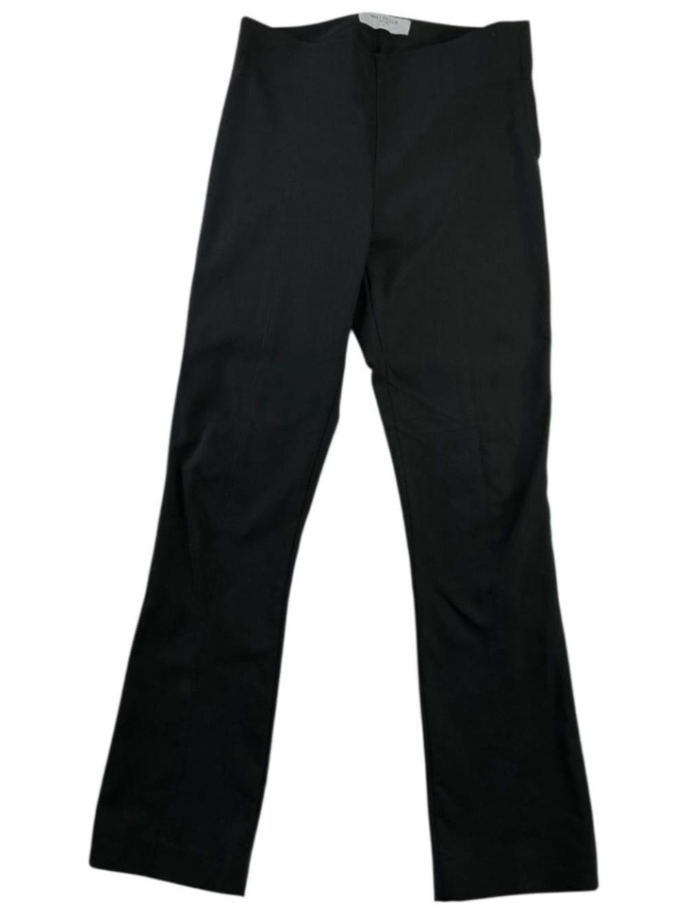 M.M.LaFleur Black PowerStretch Straight Leg Dress Pants Side Zip Size 8
